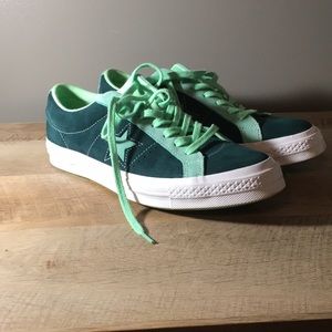 Converse one star Neptune green
